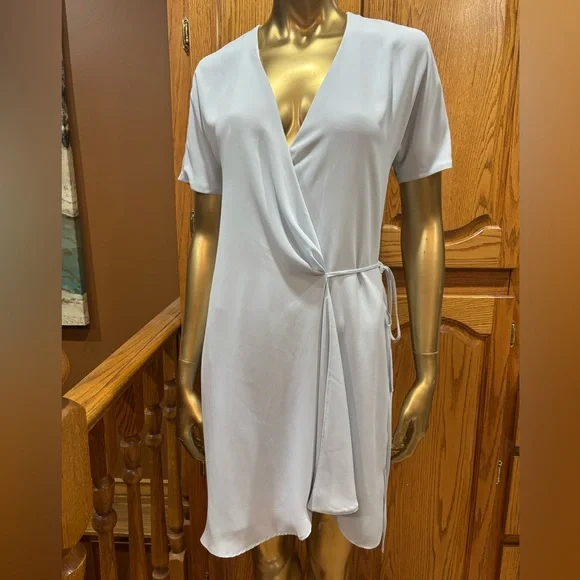 Babaton Soft Blue Blouse - Picture 6 of 11